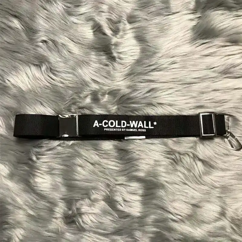 19ss новый роскошный скейтборд хип хоп ACW A COLD WALL ремень Уличная обувь для мужчин