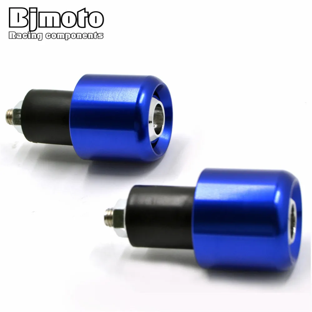 Bjmoto мотоцикл 7/8 дюйма 22 мм CNC крышка руля ручка стержень захвата конец для Yamaha kawasaki