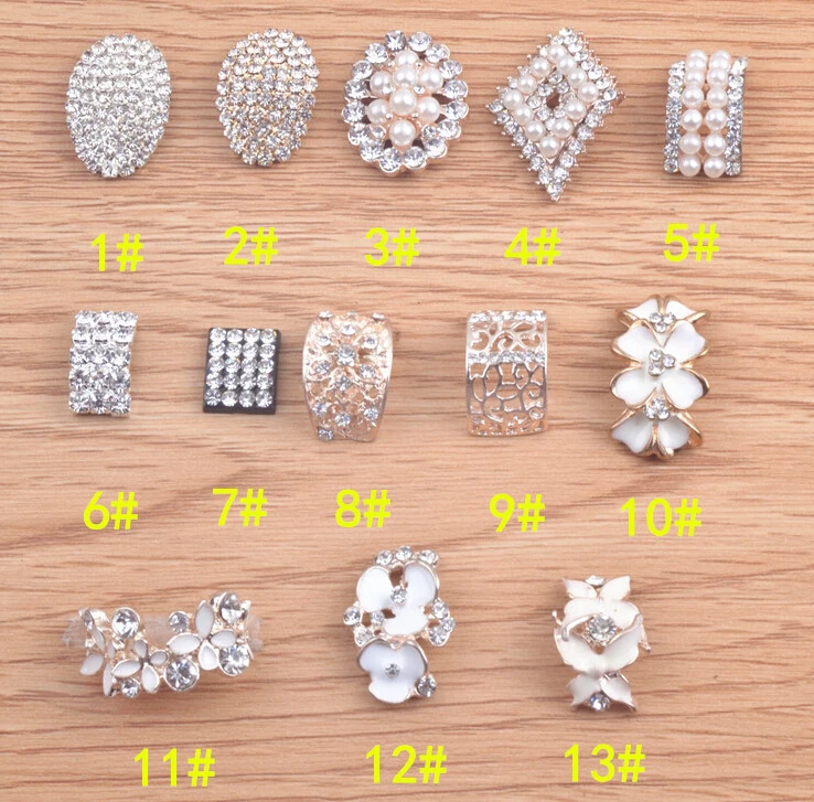 Металлические пуговицы для Стразы с жемчугом украшение свадьбы волос аксессуары