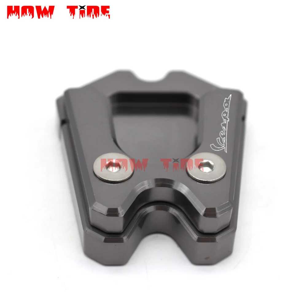 

For Vespa GTS GTV 3Vie Motorcycle Kickstand Extension Plate Foot Side Stand Enlarge Pad