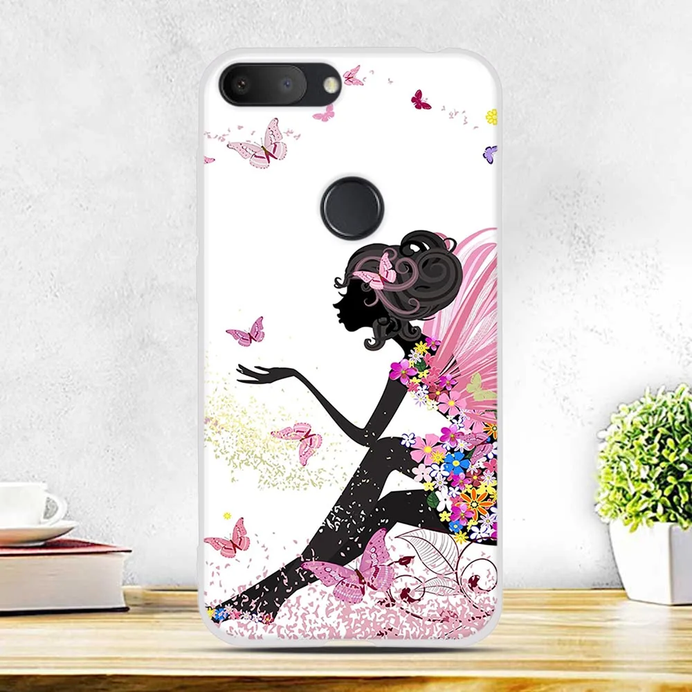 35 Case For Alcatel 1S 5.5 inch Case Silicone Soft TPU Back Shell Cover For Fundas Alcatel 1S 5024D 5.5" Cover Coque Capa - Цвет: 35