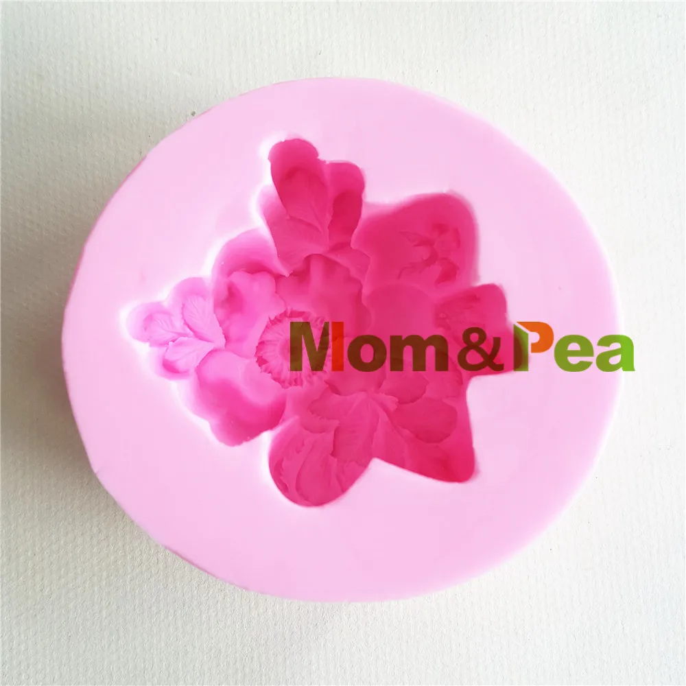Силиконовая форма для мамы и горошины MP154 бесплатная доставка цветок украшение