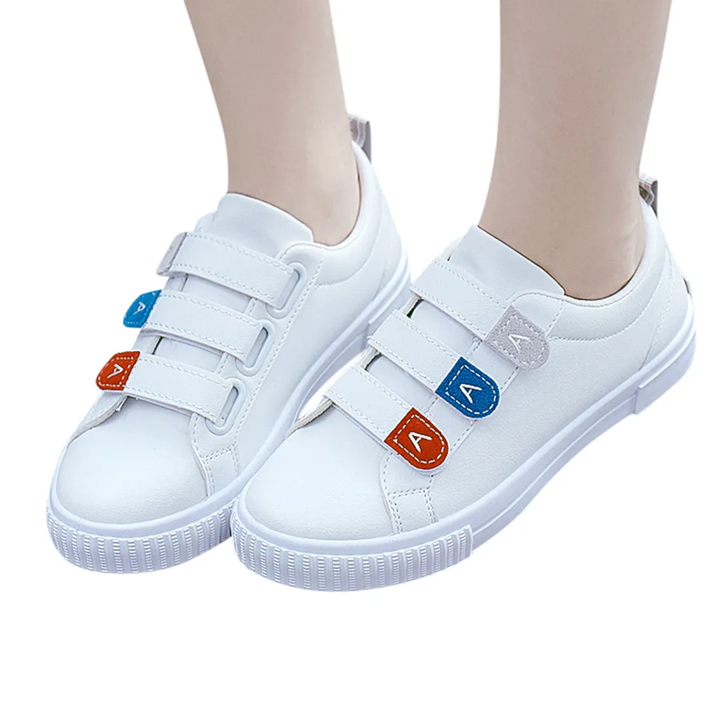 SAGACE/женская повседневная обувь Однотонная с буквенным принтом на плоской