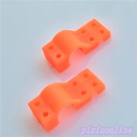 2pcs j121y red plastic slj 7 coreless motor holder for our 716 motor 2mm fixed aperture diy high quality on sale