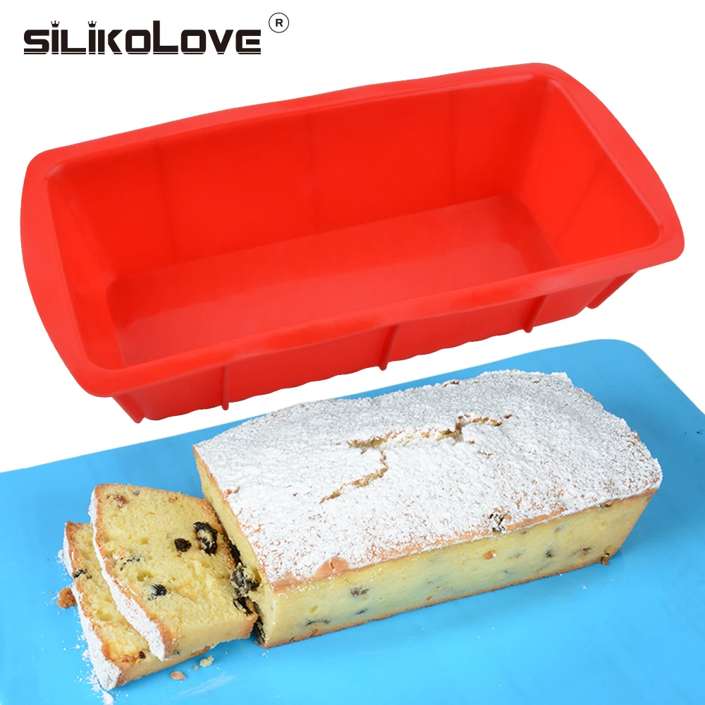 SILIKOLOVE 1 шт. Прямоугольная форма для торта силиконовая форма для выпечки хлеба форма для выпечки