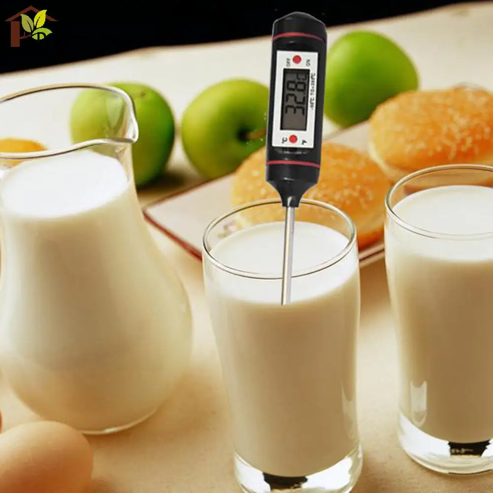 

Digital Cooking Tool Electronic Thermometer Food/Milk/Water Meat Probe BBQ Gas Kitchen Household Temperature Meter Instrument