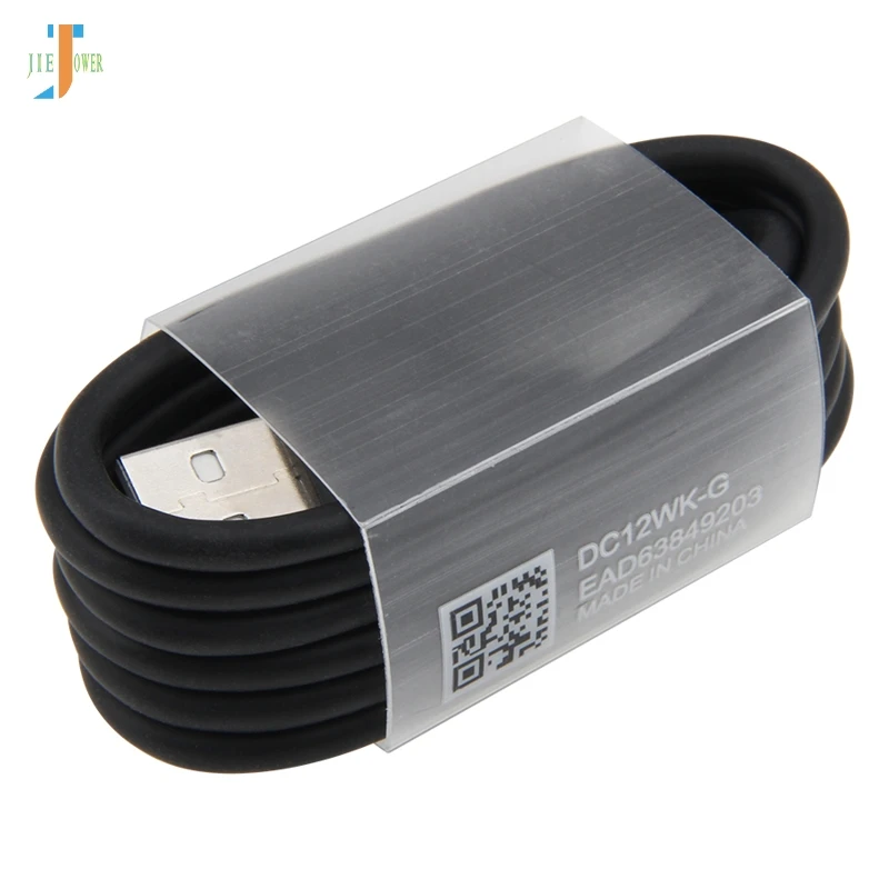 100 шт. USB кабель Micro Usb Тип C 8Pin адаптер для быстрой зарядки телефона 1 м круглый