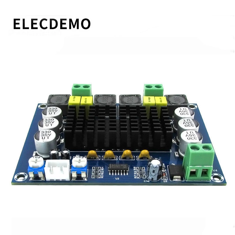 DC 12V 24V 120W * 2 TPA3116D2 TPA3116 двухканальный цифровой усилитель мощности класса