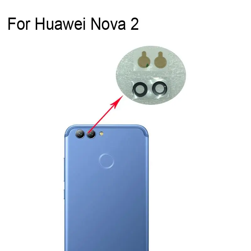 Оригинальная новая задняя камера для Huawei Nova 2 стеклянный объектив запасные части