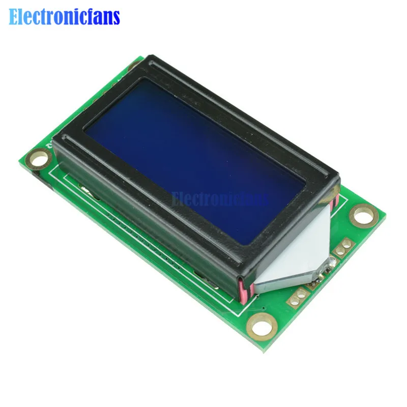 0802 LCD 8x2 символьный ЖК дисплей модуль 5V LCM Синяя подсветка для Arduino|backlight module|backlight