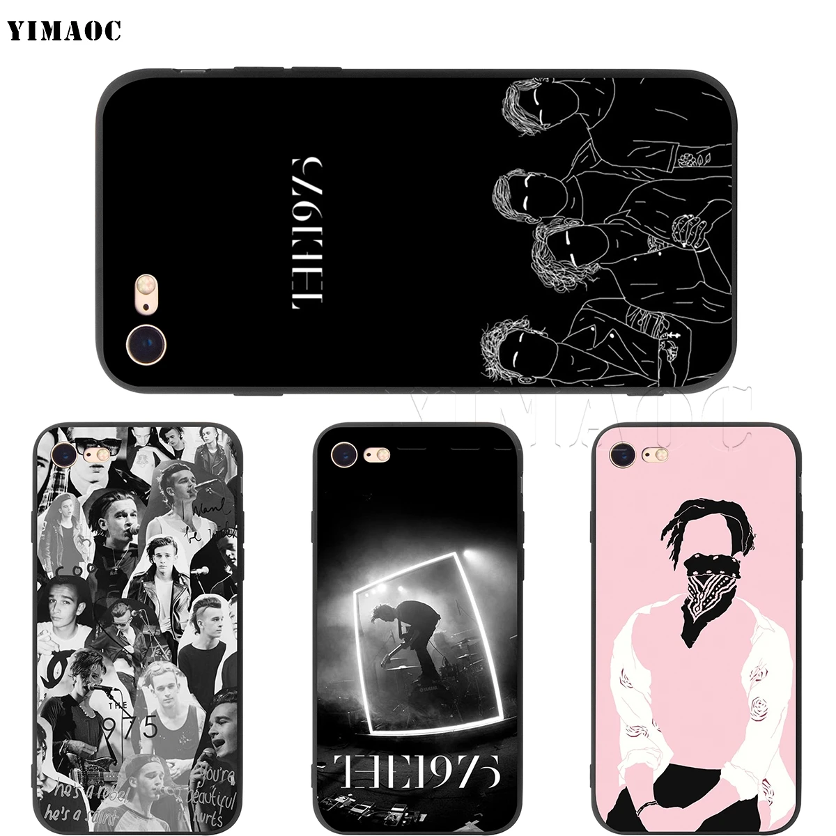 Мягкий чехол YIMAOC 1975 для Apple iPhone SE 2020 5 детской модели 6 6s 7 8 Plus XR X Xs 11 12 Pro Max