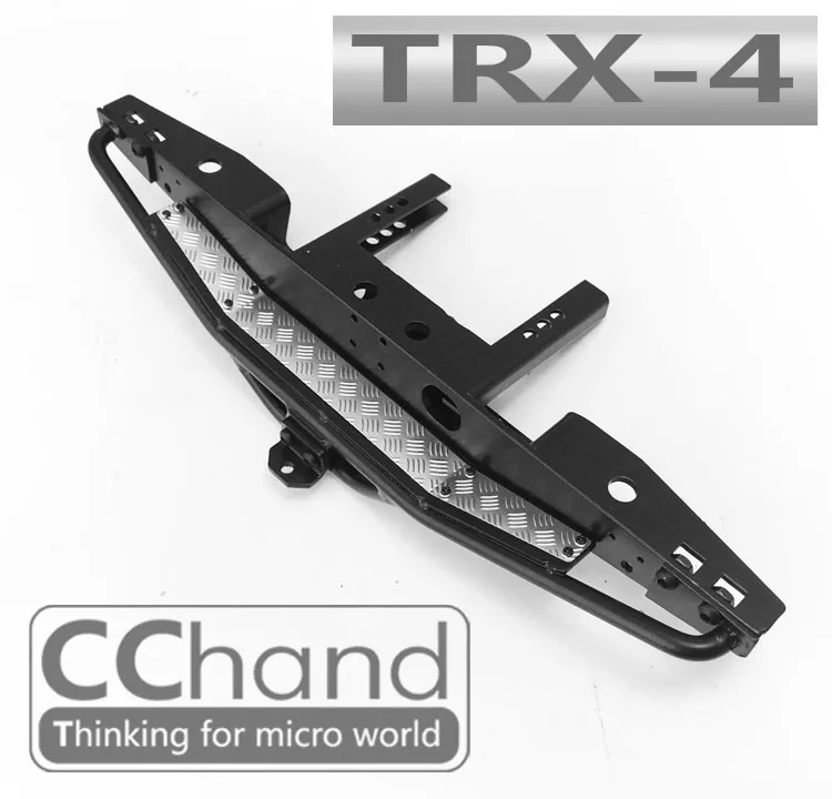 Металлический задний бампер для 1/10 TRAXXAS Trx 4 TRX4 Rc Crawler Car Part|car part|bumper rcbumper crawler |
