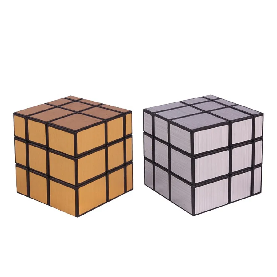 

Black Kylin Mirror 3x3x3 Speed Magic Cube Twist Puzzle Toy Brain Teaser 3D IQ Game Ultra-Smooth 3x3 Professional Yuxin 5.6cm ABS