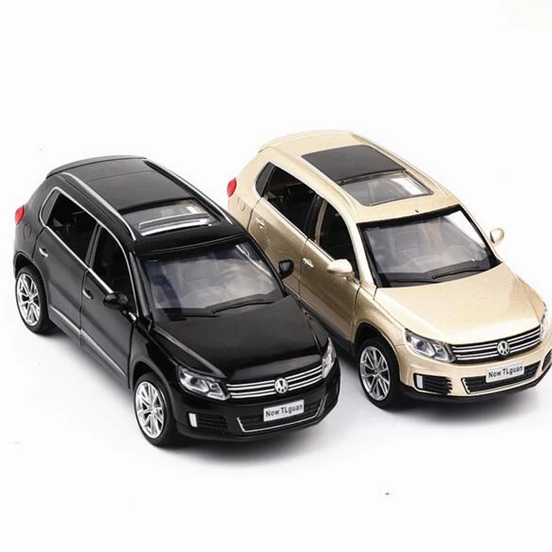 1:32 Tiguan внедорожник игрушечный автомобиль из сплава Игрушечная машина с высокой