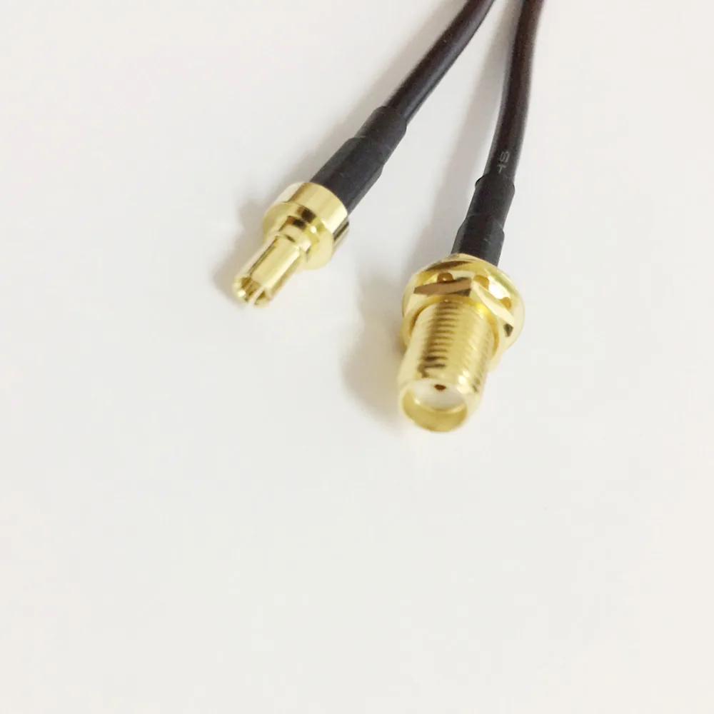 RF SMA женский переключатель CRC9 свиной хвост кабель переборка К мужской прямой 3G USB