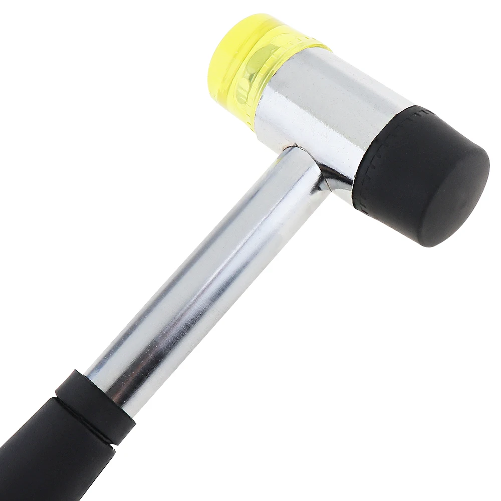 

160g 25mm Rubber Hammer Double Faced Work Glazing Window Beads Nylon Hammer Head Mallet Tool