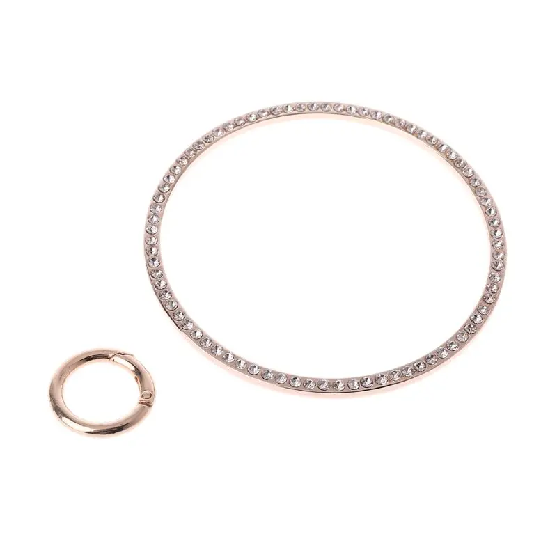 Металлические стразы с кольцом ручка-кошелек для изготовления сумок сменные