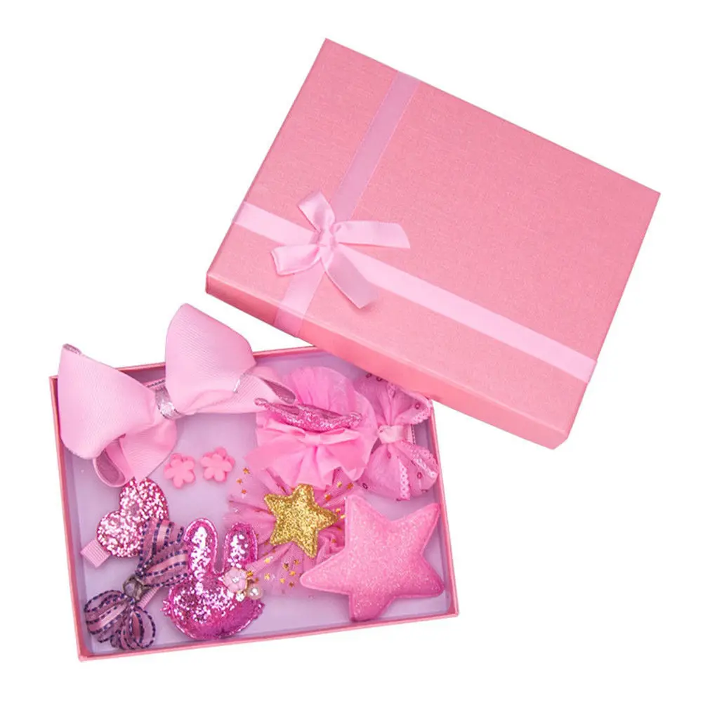 2019 Emmababy Cute Kids Baby Headband Girls Crown Hair Clip Ribbon Bowknot 10 Styles Of In Box | Детская одежда и обувь