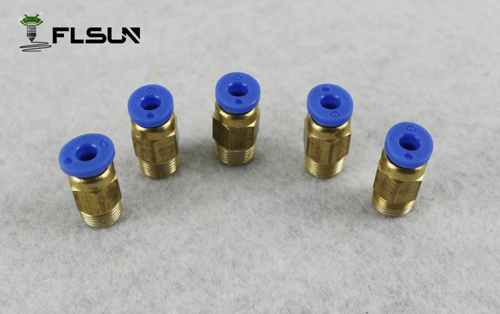 5 шт. 3D-принтеры пневматические Инструменты для наращивания волос pc4-01 1.75 мм