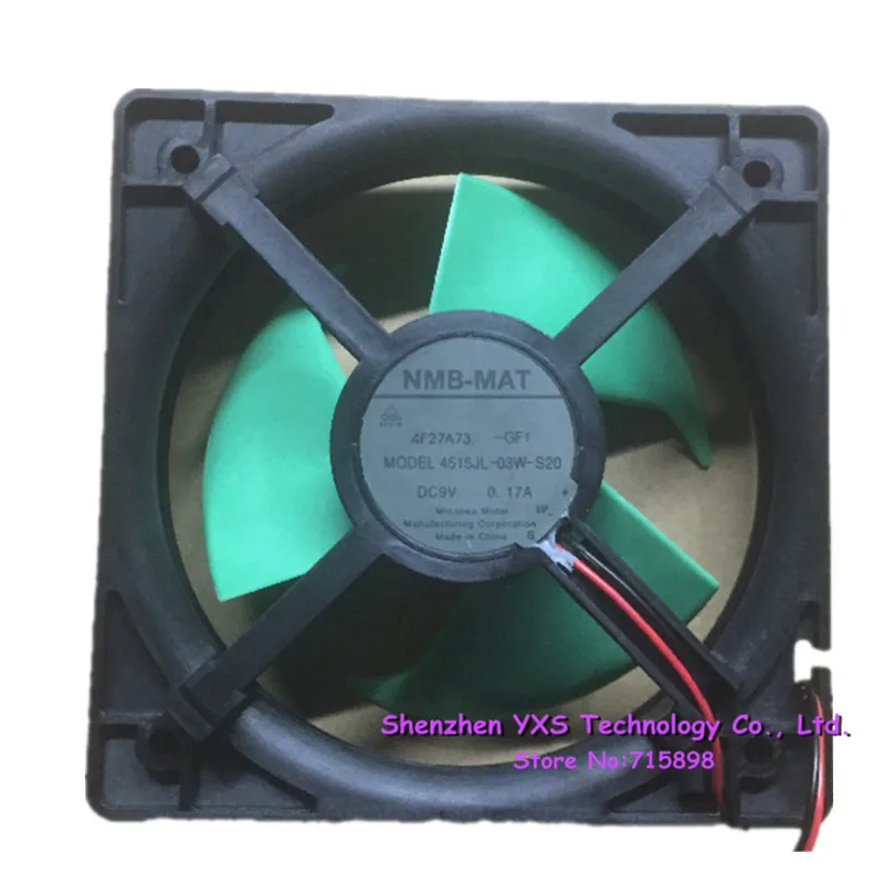 4515JL-03W-S20 DC 9V 0.17A 7015 70*70*15MM 7CM 2 Wires Refrigerator Freezer Cooling Fan | Электроника