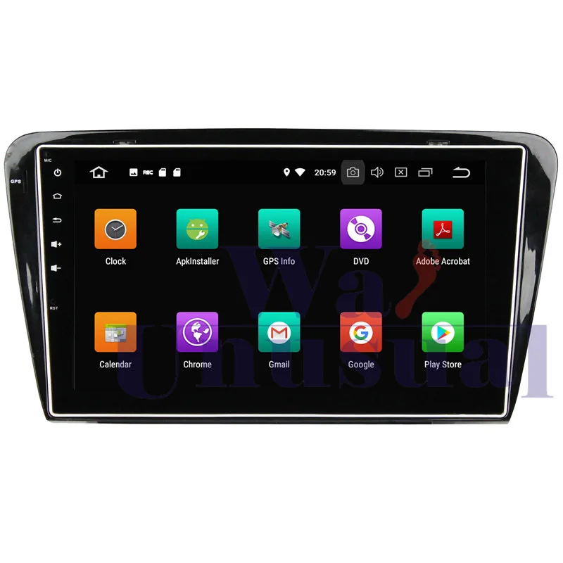 Автомобильный GPS навигатор wanобычно Android 9 0 для Skoda Octavia 2014 2015 проигрыватель радио 2