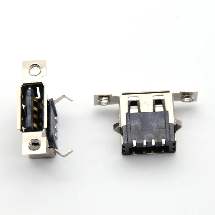 50 шт. Высокое качество Micro USB 2 0 Женский 4 контактный разъем шпильки для зарядки с