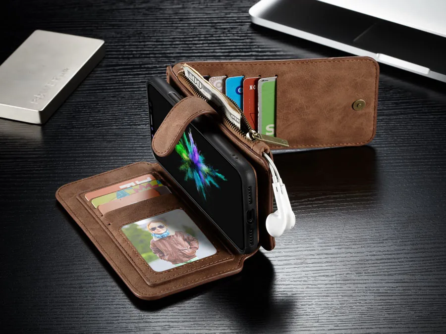 Кожаный чехол книжка с кошельком для Apple iPhone 6 6S 7 8 Plus SE 2020 X XS XR 11 12 Pro Max|leather case|phone