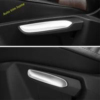 seat adjustment handle sequins decoration strip cover trim for volkswagen t roc t roc 2018 2022 accessories interior refit kit