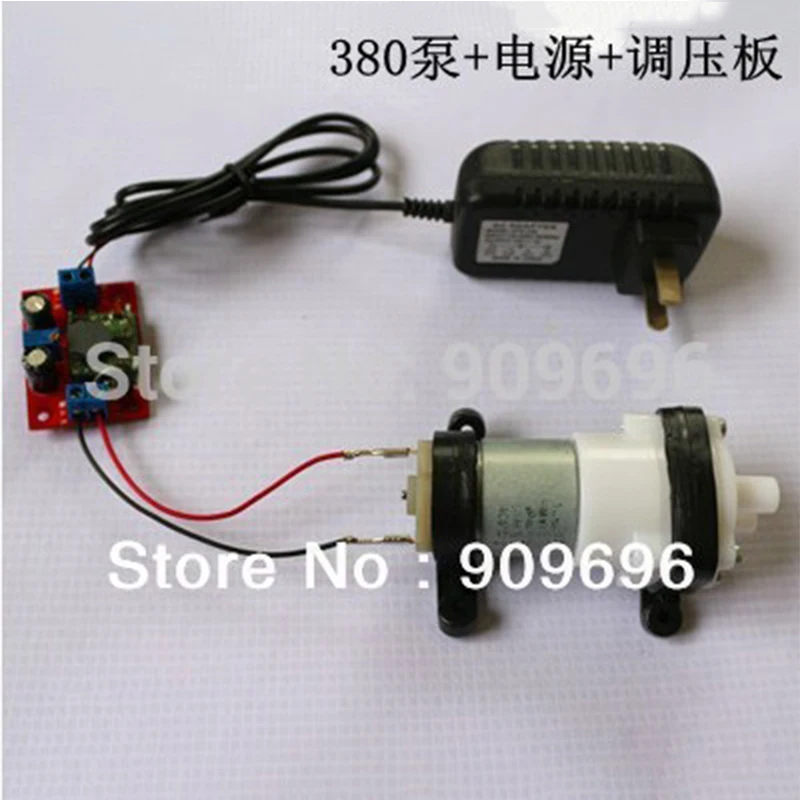 

3-12v Large Head 1-25M Diaphragm Pump Flow 2-3L/min Micro-Circulation Washing Water Pump/ Oil Pump +power + board 1113