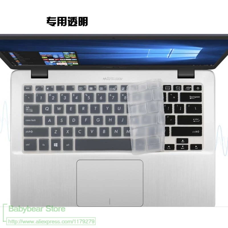 Защитный чехол для 14 дюймовой клавиатуры ноутбука Asus Vivobook flip TP410U TP410 TP410UA TP410UR