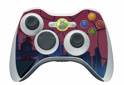 Виниловая наклейка Человек-паук для Microsoft Xbox 360 контроллер наклейки xbox360 |