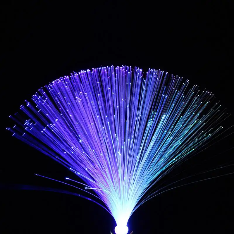 

Color Changing LED Fiber Optic Nightlight Beautiful Romantic Night Lamp Small Night Light Wedding Christmas Party Home Decor
