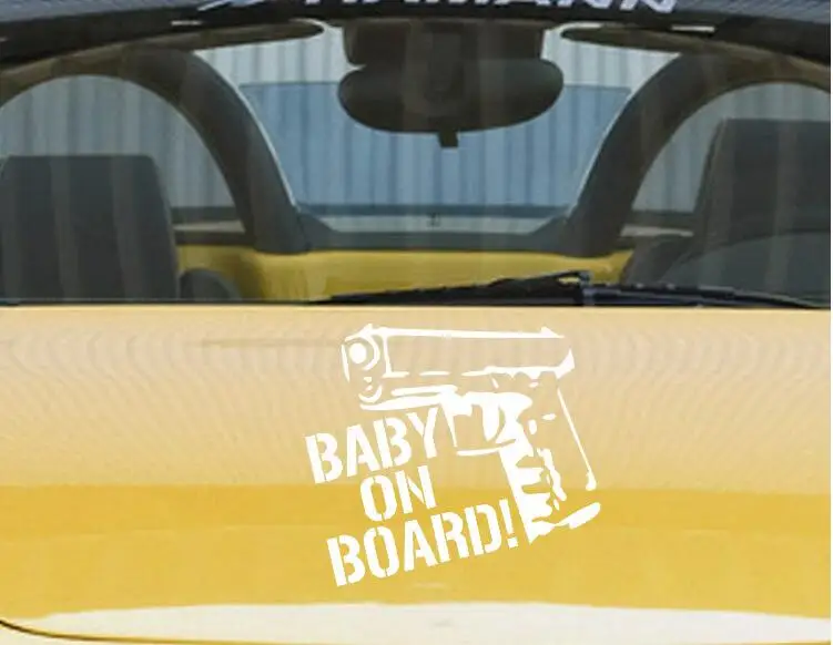Наклейка на автомобиль Baby on Board 20 см * 18 | Автомобили и мотоциклы