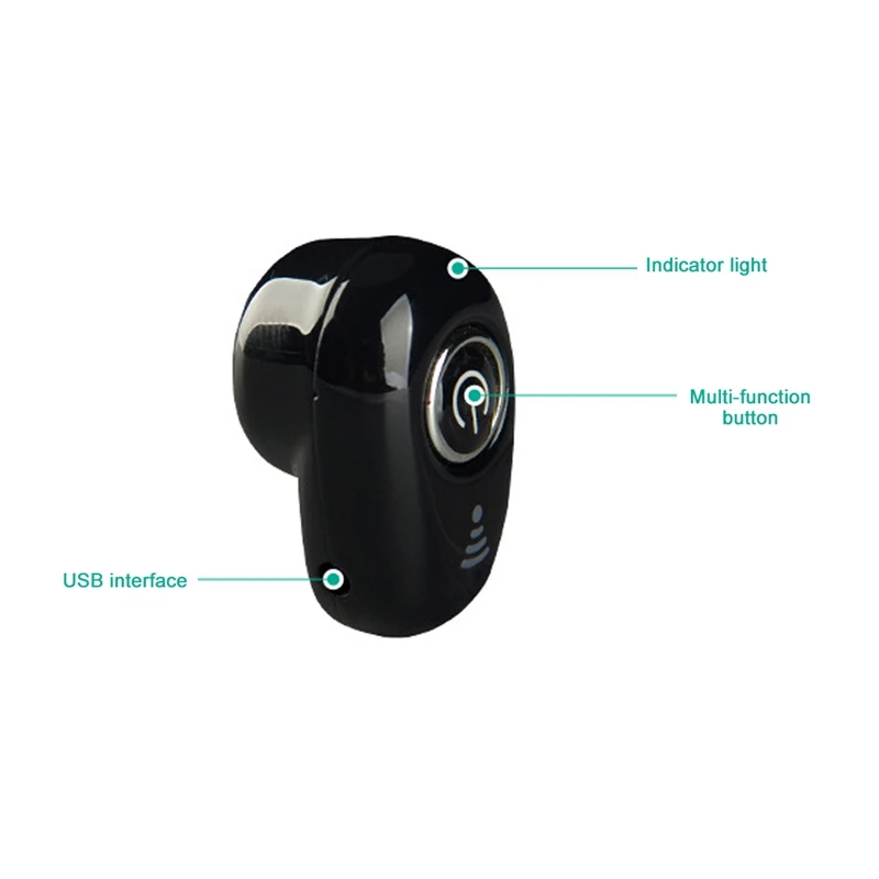 S650 Мини Bluetooth наушники Беспроводной С Микрофоном Hi Fi гарнитура Auriculares 4 2