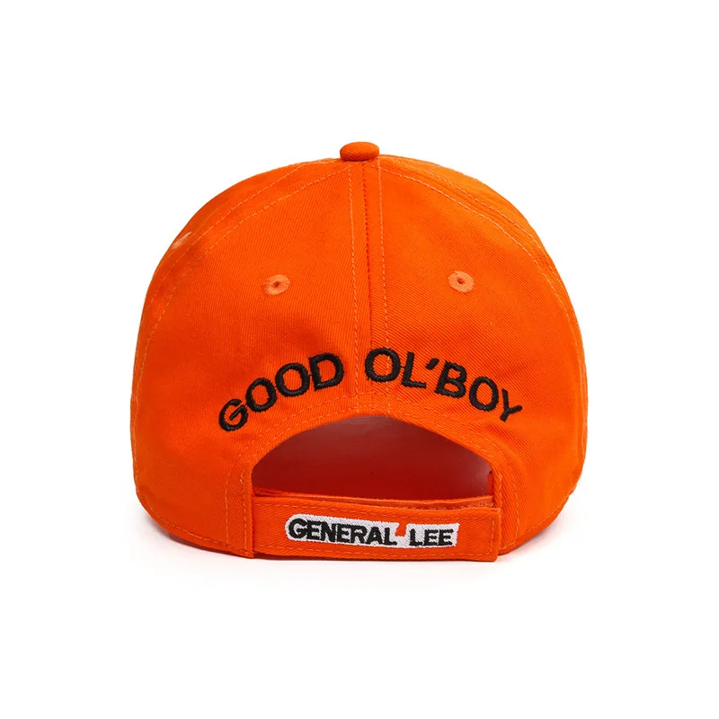 Takerlama General Lee 01 Embroidered Cotton Twill Cap, Dukes of Hazzard Unisex Adult Baseball Hat image 5