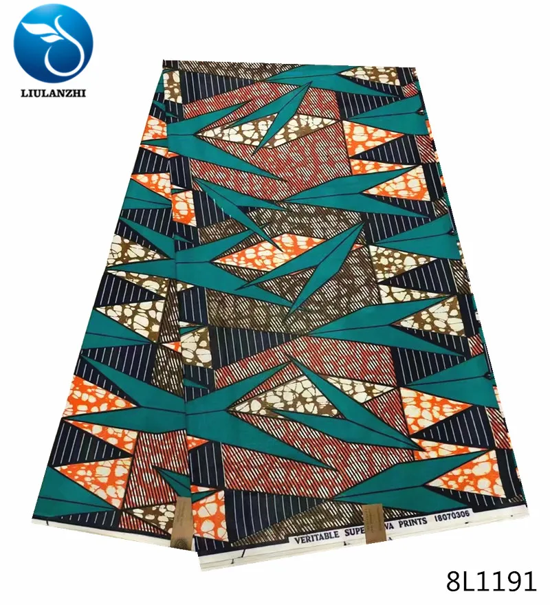 LIULANZHI african wax fabric 6 yards ankara new model printed cheap wholesales china 8L1186-1196 | Дом и сад