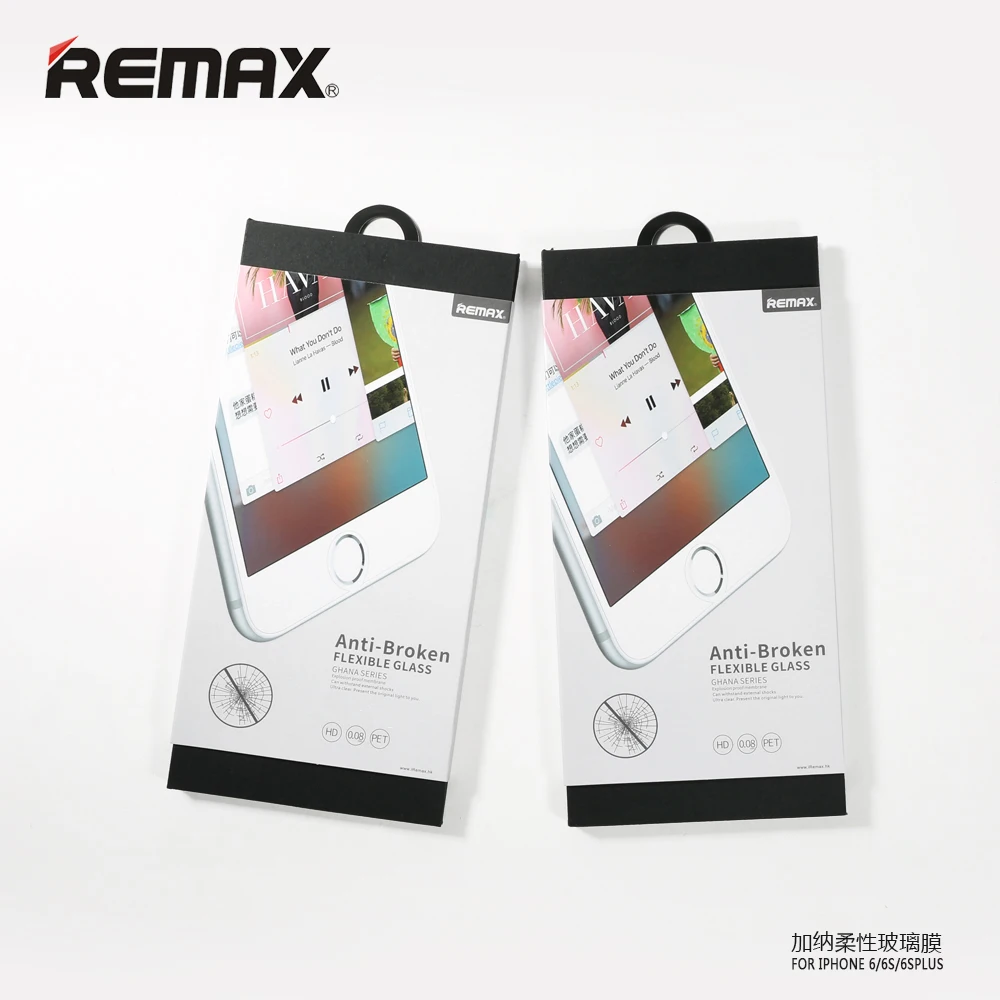REMAX 0 26 мм 9 H Prime полный экран анти разбитое гибкое стекло серии Гана для iPhone 6 6plus 6s
