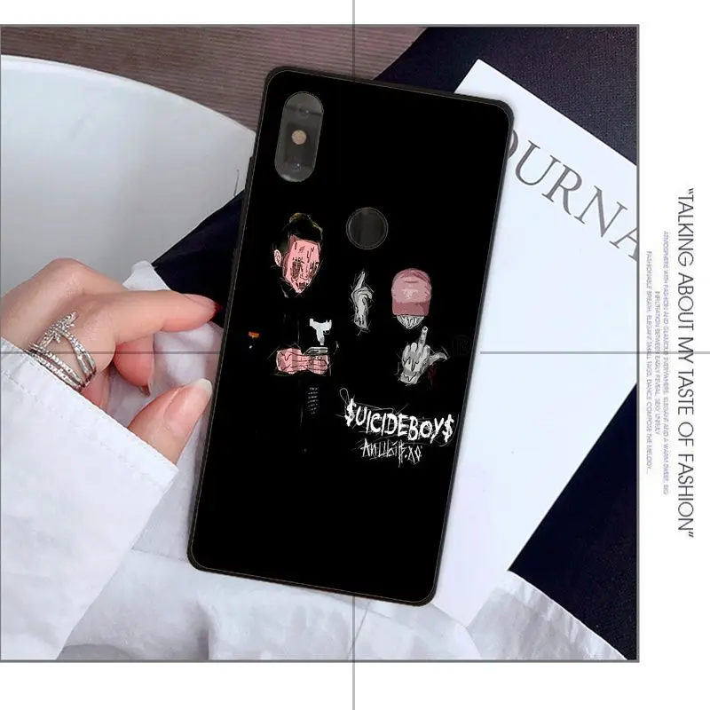 Ruicaica Suicide Boys Coque Shell Phone Case for Xiaomi Mi 6 8 SE Note 3 Mix 2 2s Resmi 5 | Мобильные телефоны и
