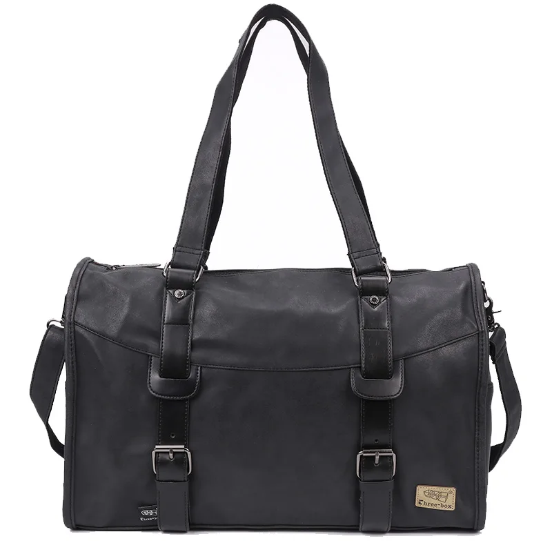 Брендовая мужская сумка Three-box из искусственной кожи повседневная женская