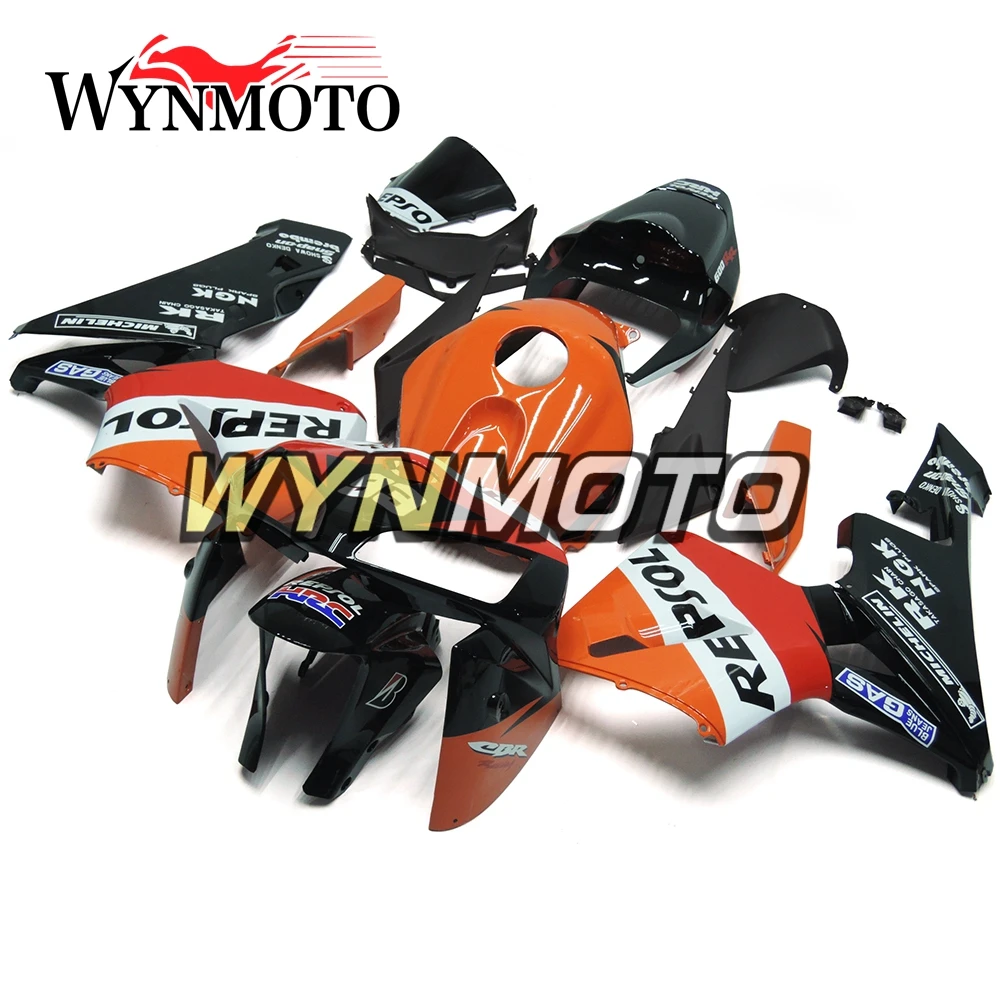 

Full ABS Injection Plastics Fairings For CBR600RR F5 2005 2006 05 06 body kit Motorbike Orange Red Black Fairing Kit Body Covers