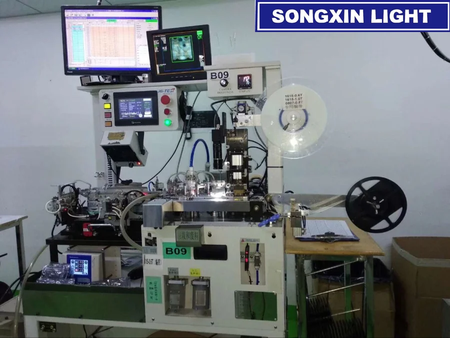 1000 шт. 3014 SMD светодиодный чип желтый сверхъяркий 0 1 Вт 6-8 лм 30 мА 2 в поверхностного