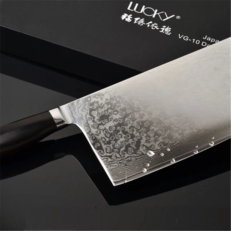 8 дюймов китайский нож шеф повара Кливер разделочные кухонные ножи японский