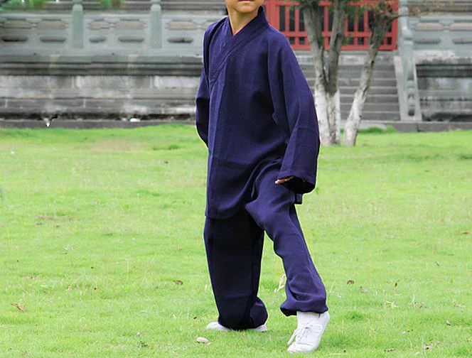 Унисекс Высококачественная льняная одежда Wudang для боевых искусств костюм монахи