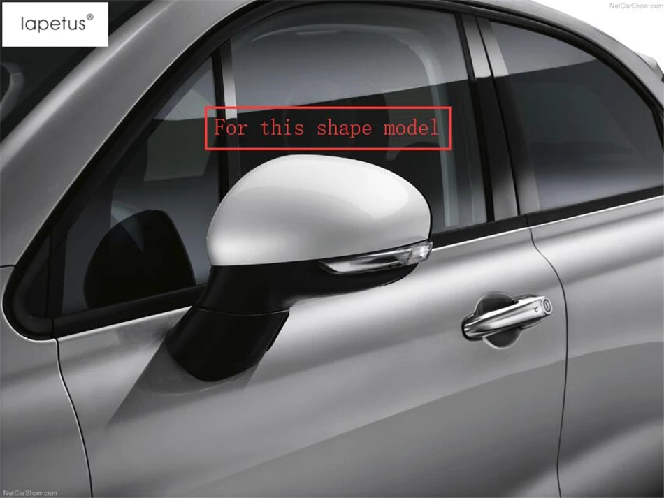 Аксессуары Lapetus для Fiat 500X 2015 2016 2017 2018 защитная оболочка наружной двери Зеркала