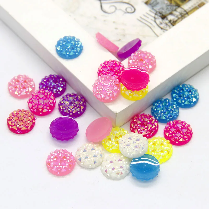 Круглые кабошоны из смолы 40 шт. 12 мм|cabochon diy|diy cabochonround cabochon |