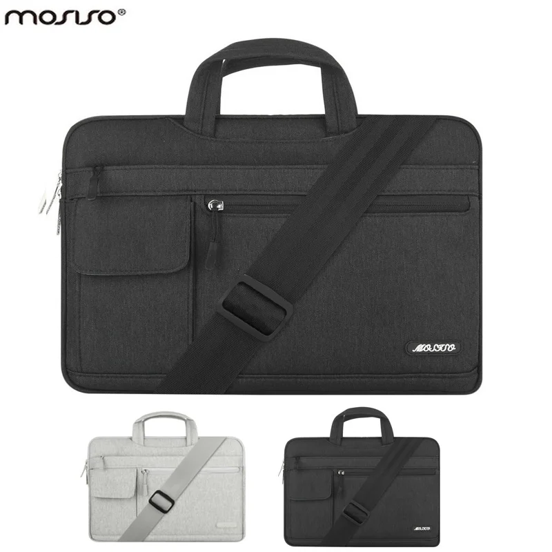 

MOSISO Notebook Shoulderbag Briefcase for Women Man Messenger Bags 13 13.3 15.6 17 17.3inch Laptop Case for Macbook Pro Air Dell