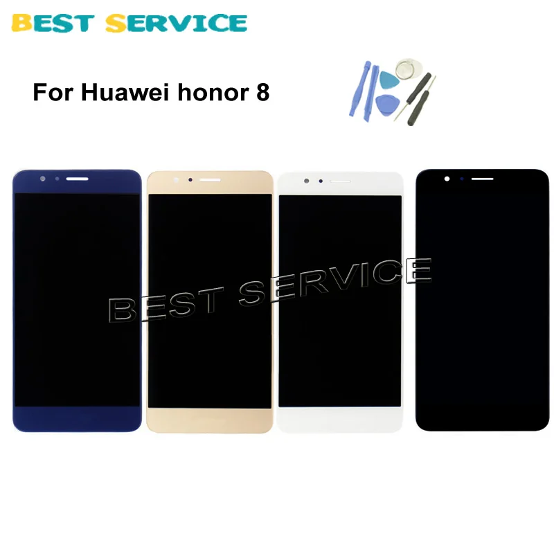 100% тест 5 2 дюйма для Huawei Honor 8 ЖК-дисплей с дигитайзером сенсорного экрана в сборе