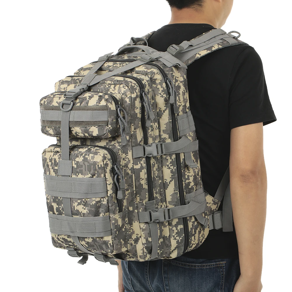 45 литровый многофункциональный военный рюкзак армейский тактический спортивная