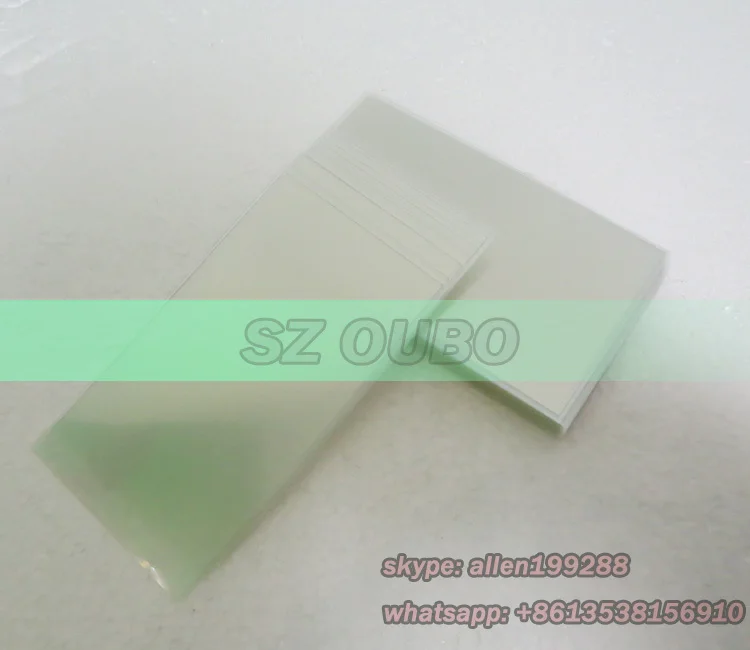 250um thickness OCA optical clear adhesive for s5 Double side glue sticker Samsung i9600 LCD touch screen repair 50pcs/lot | Мобильные