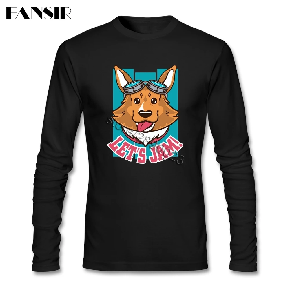 Аниме Cowboy Bebop Let's Варенье крутая футболка Для мужчин с длинными рукавами Одежда